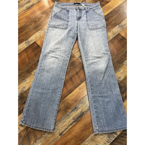 J Crew High-Heel Flare Light  Blue Denim Jeans Womens Cotton Blend Light Wash - Picture 1 of 8